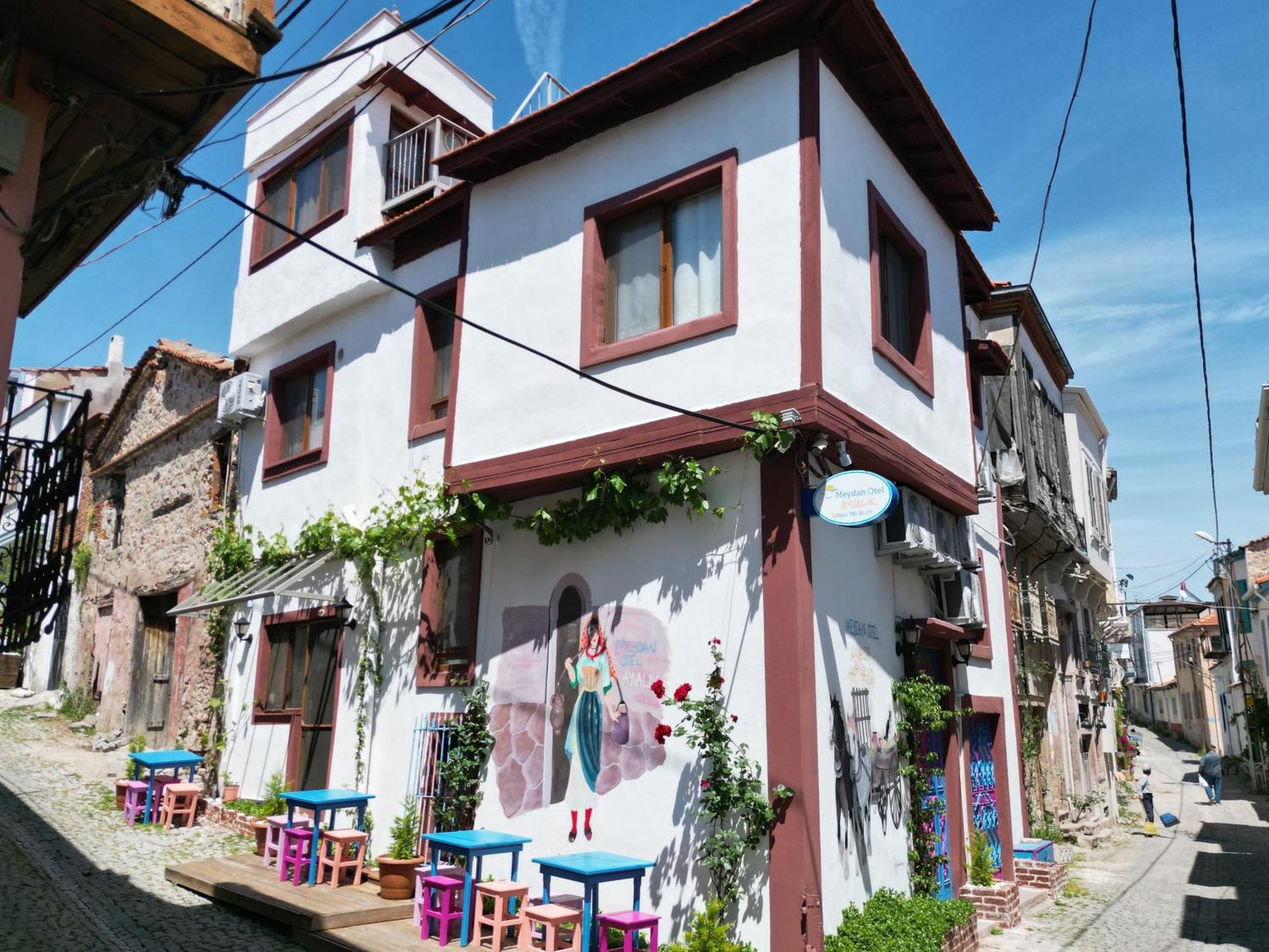 Meydan Otel Ayvalı Exterior foto